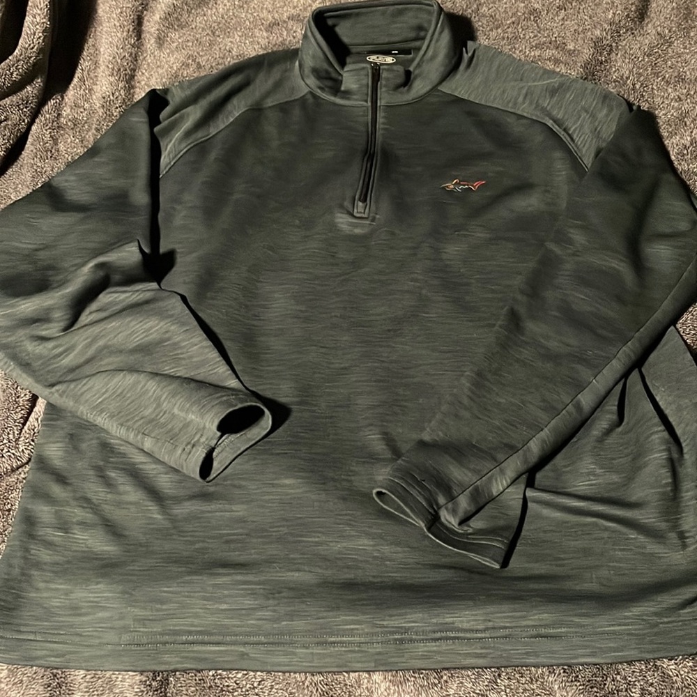 Vintage Greg Norman quarter zip up sweater